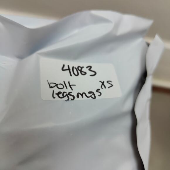 Ultracor Ultra Silk Bolt Legging Womens XS Nero Gold Lightning‎ Bolt Stretch - Picture 7 of 7